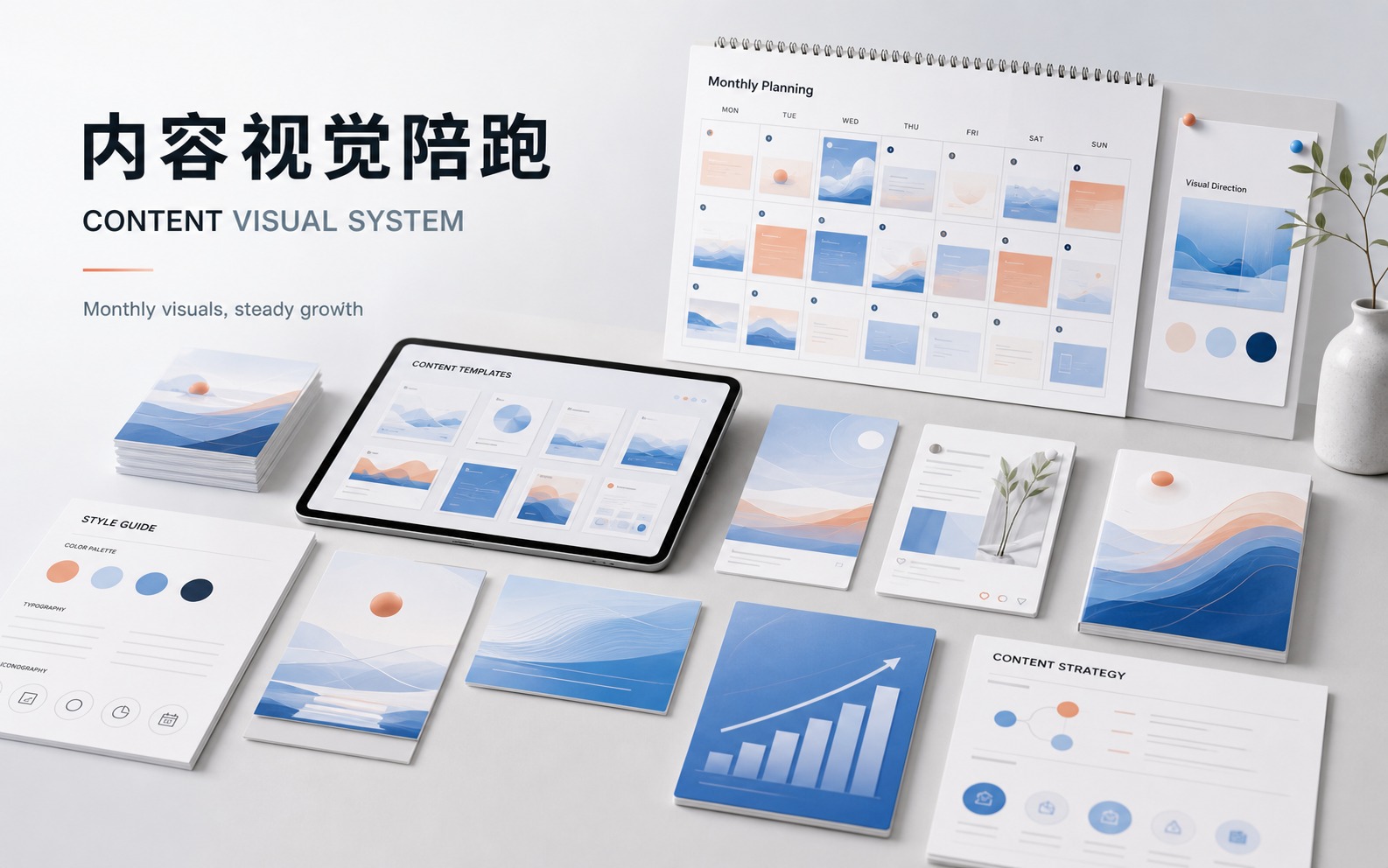 内容视觉陪跑设计图