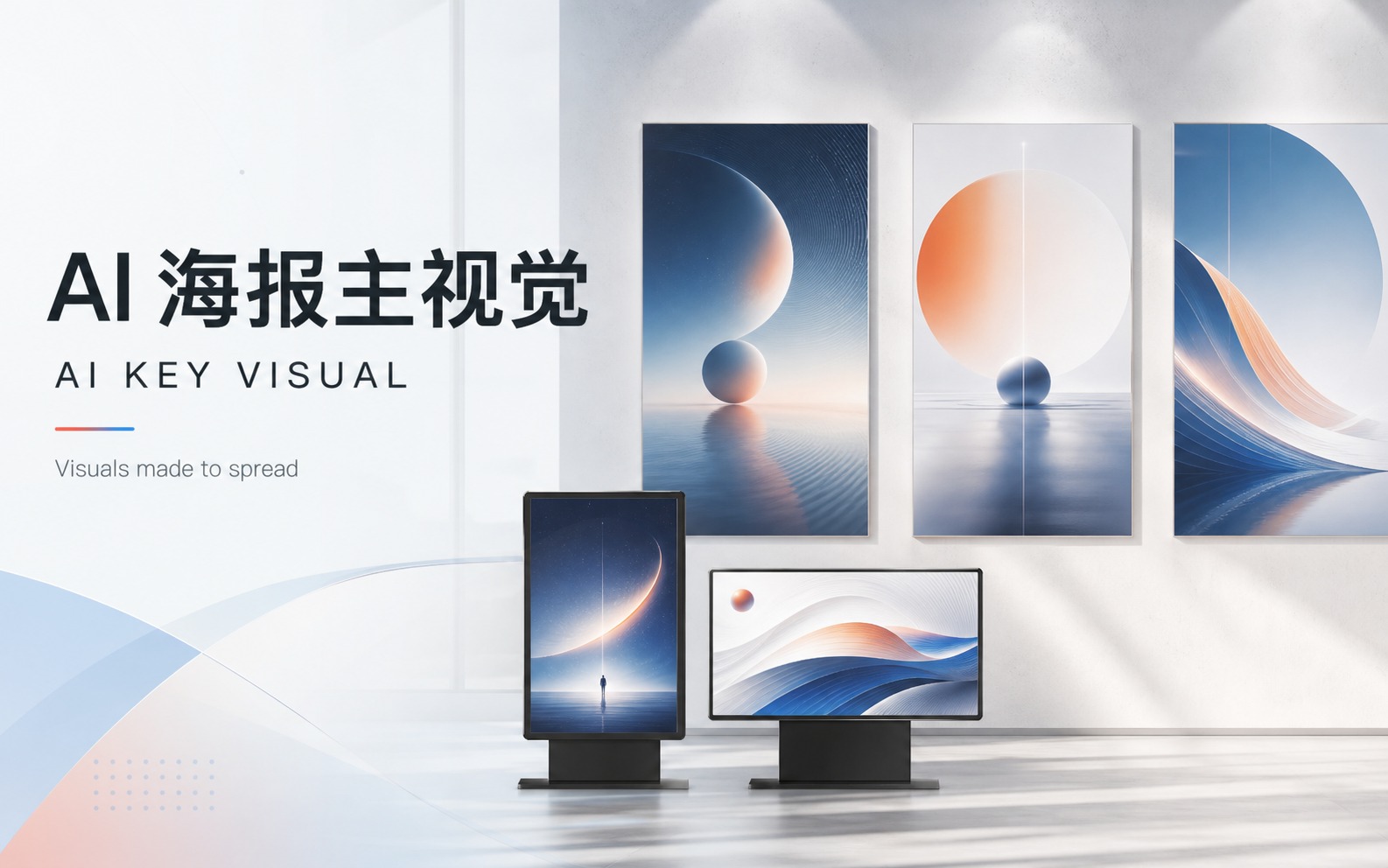 AI 海报主视觉设计图