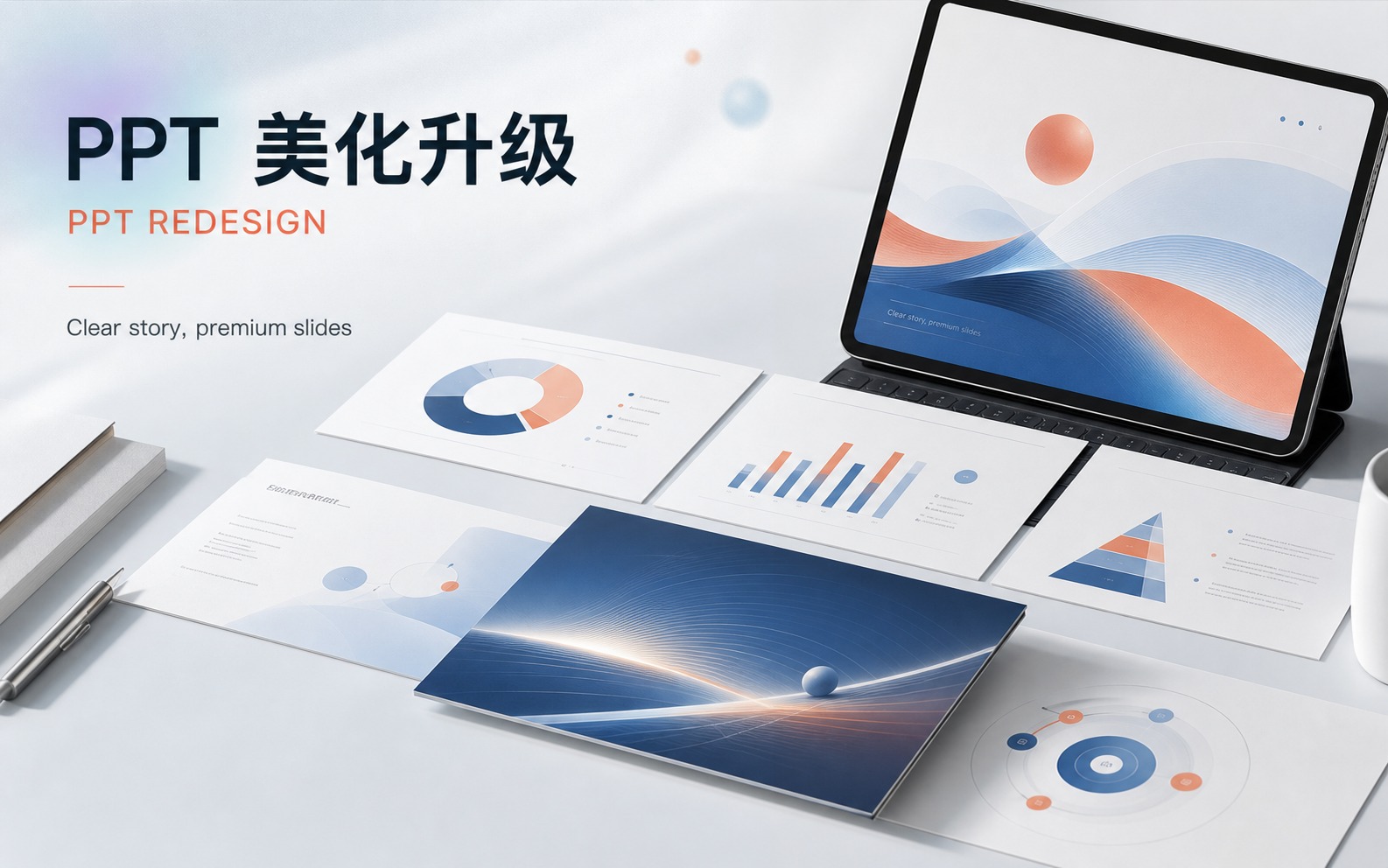 PPT 美化升级设计图