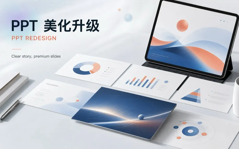 PPT 美化升级设计图